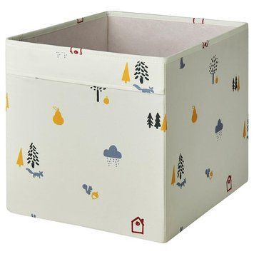 Коробка для хранения IKEA REGNBROMS 33x38x33 см Разные цвета 005.553.54 005.553.54 ➜ Пакуємо МИ📦 фото