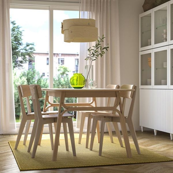 Тканевый ковер IKEA MORUM 160x230 см Светло-желтый 205.691.47 205.691.47 ➜ Пакуємо МИ📦 фото