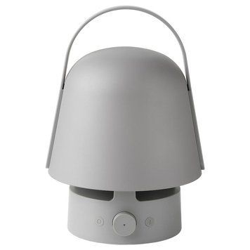 Настольная лампа с Bluetooth - динамиком IKEA VAPPEBY Серая 205.107.36 205.107.36 ➜ Пакуємо МИ📦 фото