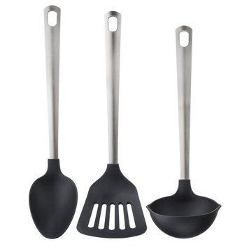 Набор кухонных принадлежностей IKEA DIREKT 3 предмета Стальные 501.375.81 501.375.81 ➜ Пакуємо МИ📦 фото