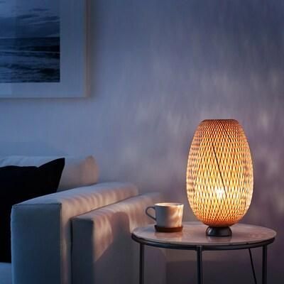 Настільна лампа IKEA BOJA (ІКЕА БОЮ). 60152279. Бамбук / ручна робота 601.522.79 ➜ Пакуємо МИ📦 фото Настільна лампа IKEA BOJA (ІКЕА БОЮ). 60152279. Бамбук / ручна робота 601.522.79 ➜ Пакуємо МИ📦 фото