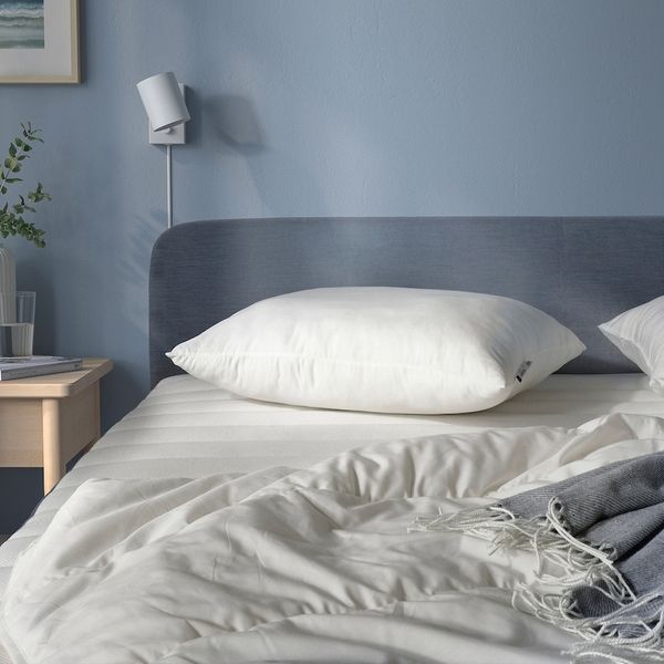 Подушка высокая IKEA LAPPT&Aring;TEL 50x60 см Белая 404.603.68 404.603.68 ➜ Пакуємо МИ📦 фото