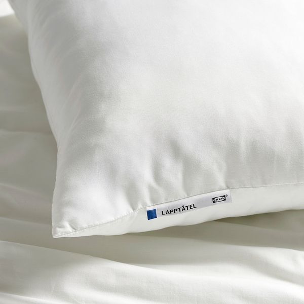 Подушка высокая IKEA LAPPT&Aring;TEL 50x60 см Белая 404.603.68 404.603.68 ➜ Пакуємо МИ📦 фото