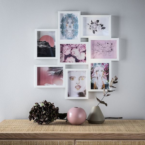Рамка для фотографій IKEA V&Auml;XBO Біла 402.566.21 402.566.21 ➜ Пакуємо МИ📦 фото