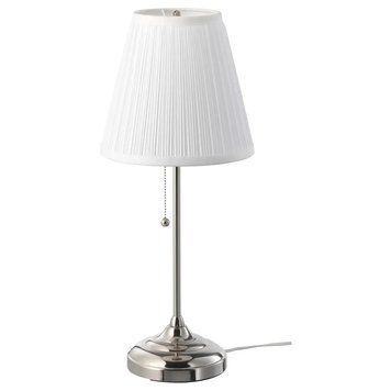 Настольная лампа IKEA ARSTID (ИКЕА ОРСТИД). 70280634. Белая 702.806.34 ➜ Пакуємо МИ📦 фото