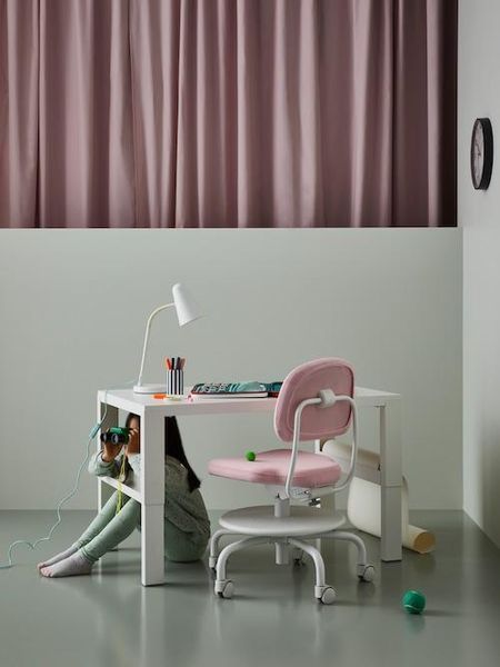 Детский стул IKEA VIMUND (ИКЕА ВИМУНД). 10424353. Розовый 104.243.53 ➜ Пакуємо МИ📦 фото