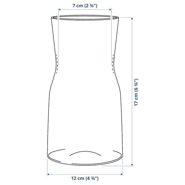 Ваза IKEA TIDVATTEN Высота - 17 см Стеклянная 704.170.24 704.170.24 ➜ Пакуємо МИ📦 фото Ваза IKEA TIDVATTEN Высота - 17 см Стеклянная 704.170.24 704.170.24 ➜ Пакуємо МИ📦 фото