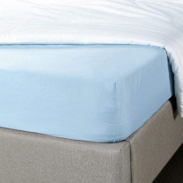 Простирадло на резинці IKEA BRUKSVARA 140x200 см Блакитне 705.745.99 705.745.99 ➜ Пакуємо МИ📦 фото
