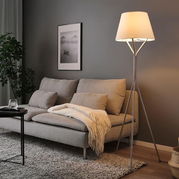 Торшер IKEA BLÄNKFYR Белый 005.666.87 005.666.87 ➜ Пакуємо МИ📦 фото Торшер IKEA BLÄNKFYR Белый 005.666.87 005.666.87 ➜ Пакуємо МИ📦 фото