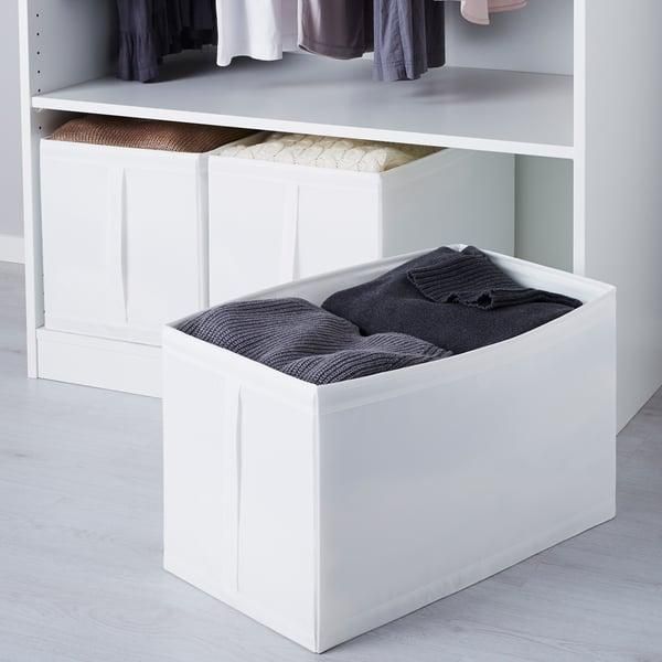 Набор коробок для хранения IKEA SKUBB 31x55x33 см 3 предмета Белые 602.903.70 602.903.70 ➜ Пакуємо МИ📦 фото