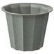 Горшок для цветов IKEA BUSKVERK Диаметр - 9 см Серый 305.444.58 305.444.58 ➜ Пакуємо МИ📦 фото 1