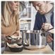 Кастрюля с крышкой IKEA MIDDAGSMAT 80463713 Стальная 804.637.13 ➜ Пакуємо МИ📦 фото 7