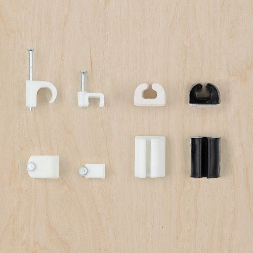 Набір тримачів для кабелів IKEA TRIXIG 150 предметів 405.469.04 405.469.04 ➜ Пакуємо МИ📦 фото