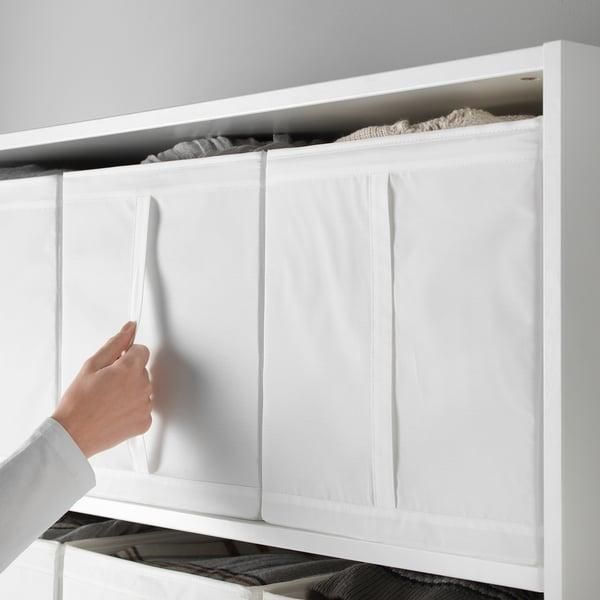 Набор коробок для хранения IKEA SKUBB 31x34x33 см 3 предмета Белые 001.863.95 001.863.95 ➜ Пакуємо МИ📦 фото