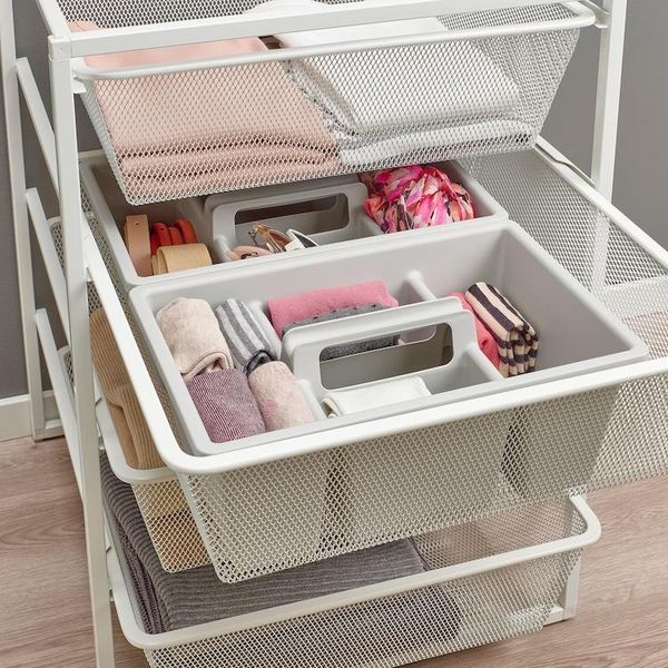 Контейнер с отделениями IKEA F&Aring;NGGR&Ouml;DA Серый 705.595.27 705.595.27 ➜ Пакуємо МИ📦 фото
