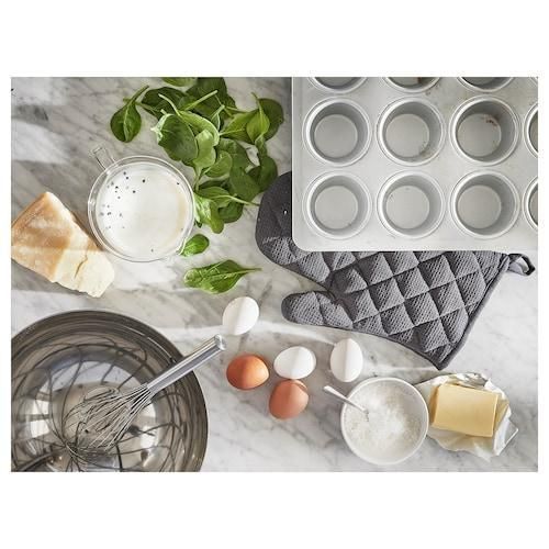 Форма для кексов IKEA VARDAGEN 70256993 Серебристая 702.569.93 ➜ Пакуємо МИ📦 фото Форма для кексов IKEA VARDAGEN 70256993 Серебристая 702.569.93 ➜ Пакуємо МИ📦 фото