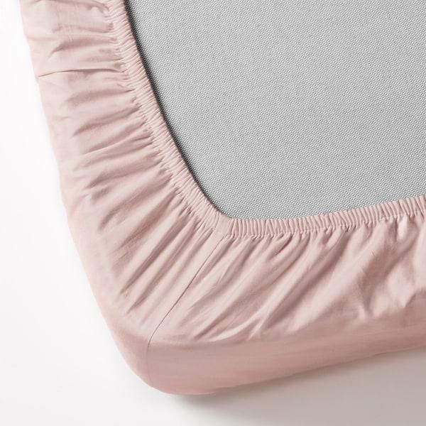 Простыня IKEA DVALA 90х200 см Розовая 403.494.04 403.494.04 ➜ Пакуємо МИ📦 фото Простыня IKEA DVALA 90х200 см Розовая 403.494.04 403.494.04 ➜ Пакуємо МИ📦 фото