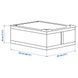 Коробка для хранения IKEA SKUBB 43x53x19 см Серая 605.910.52 605.910.52 ➜ Пакуємо МИ📦 фото 5