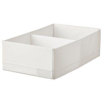 Коробка для хранения IKEA STUK 20х34х10 см Белая 604.744.25 604.744.25 ➜ Пакуємо МИ📦 фото