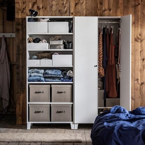 Коробка для хранения IKEA STUK 20х34х10 см Белая 604.744.25 604.744.25 ➜ Пакуємо МИ📦 фото