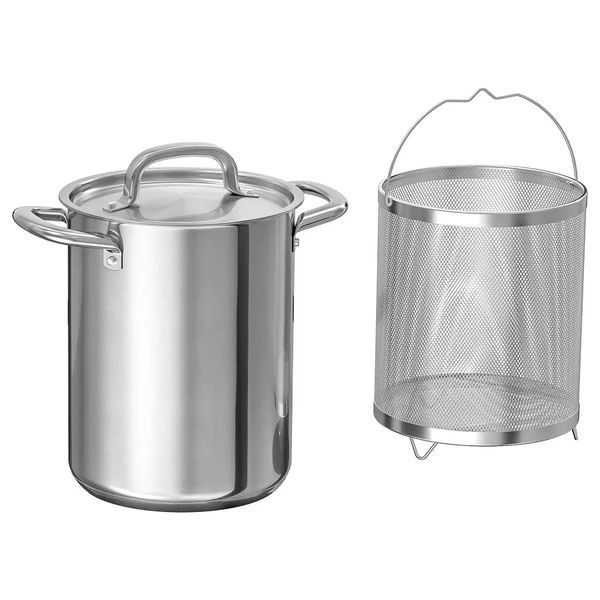 Кастрюля со вставкой IKEA 365+ 40484294 Стальная 404.842.94 ➜ Пакуємо МИ📦 фото Кастрюля со вставкой IKEA 365+ 40484294 Стальная 404.842.94 ➜ Пакуємо МИ📦 фото
