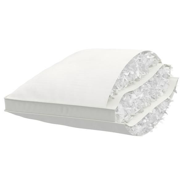 Подушка низкая IKEA BERGVEN 50x60 см Белая 605.715.96 605.715.96 ➜ Пакуємо МИ📦 фото Подушка низкая IKEA BERGVEN 50x60 см Белая 605.715.96 605.715.96 ➜ Пакуємо МИ📦 фото