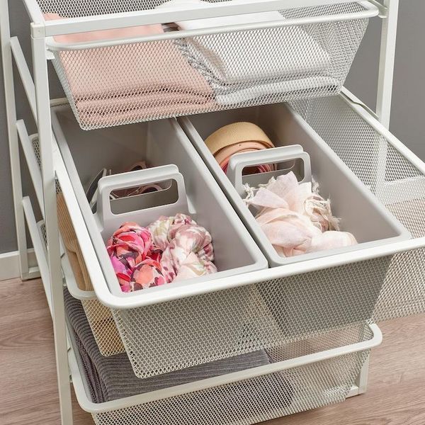 Контейнер с отделениями IKEA F&Aring;NGGR&Ouml;DA 48x18x14 см Серый 505.595.33 505.595.33 ➜ Пакуємо МИ📦 фото