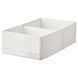 Коробка для хранения IKEA STUK 20х34х10 см Белая 604.744.25 604.744.25 ➜ Пакуємо МИ📦 фото 1