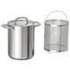 Кастрюля со вставкой IKEA 365+ 40484294 Стальная 404.842.94 ➜ Пакуємо МИ📦 фото 1