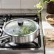 Крышка для сковороды IKEA KLOCKREN Диаметр - 25 см Стеклянная 004.590.22 004.590.22 ➜ Пакуємо МИ📦 фото 7