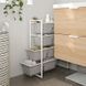 Контейнер с отделениями IKEA F&Aring;NGGR&Ouml;DA 48x18x14 см Серый 505.595.33 505.595.33 ➜ Пакуємо МИ📦 фото 3