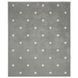 Ковер IKEA LEN 133x160 см Серый в горошек 905.890.43 905.890.43 ➜ Пакуємо МИ📦 фото 1