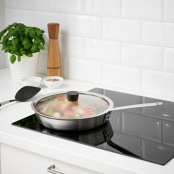 Крышка для сковороды IKEA KLOCKREN Диаметр - 29 см Стеклянная 204.492.06 204.492.06 ➜ Пакуємо МИ📦 фото