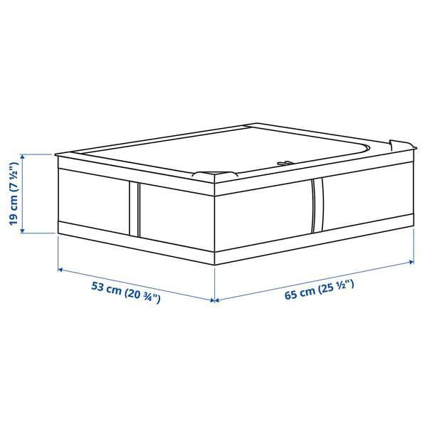 Коробка для хранения IKEA SKUBB 65x53x19 см Серая 705.910.56 705.910.56 ➜ Пакуємо МИ📦 фото