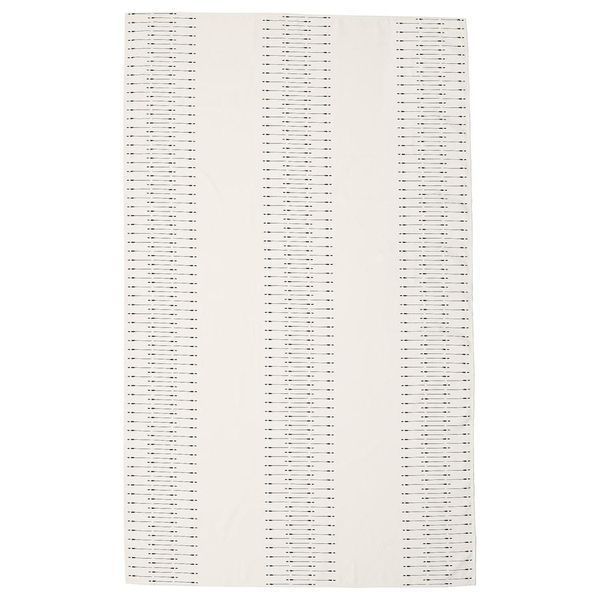 Скатертина IKEA TUVIRIS 145x240 см Біла / темно-зелена 805.708.45 805.708.45 ➜ Пакуємо МИ📦 фото