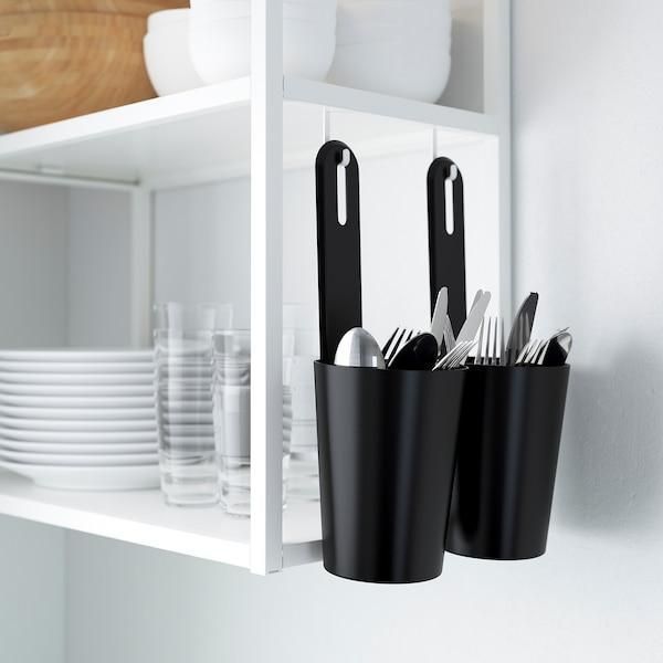 Подвесной контейнер IKEA SKATT&Aring;N Черный 304.657.57 304.657.57 ➜ Пакуємо МИ📦 фото