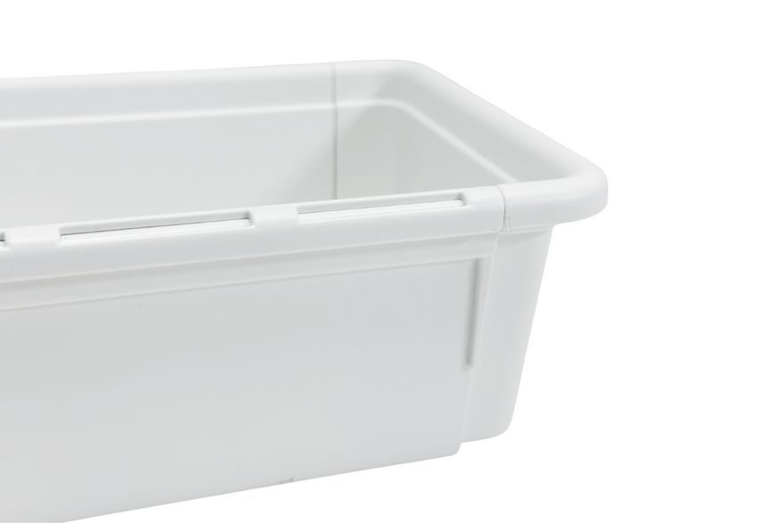 Контейнер выдвижной IKEA KACKLA 18-28x13 см Белый 106.020.48 106.020.48 ➜ Пакуємо МИ📦 фото