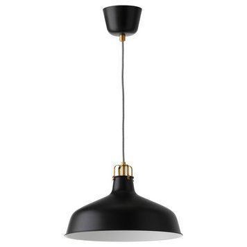 Подвесной светильник IKEA RANARP (ИКЕА РАНАРП). 20390951. Черный 203.909.51 ➜ Пакуємо МИ📦 фото