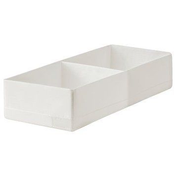 Коробка с отделениями IKEA STUK 20х51х10 см Белая 604.744.30 604.744.30 ➜ Пакуємо МИ📦 фото