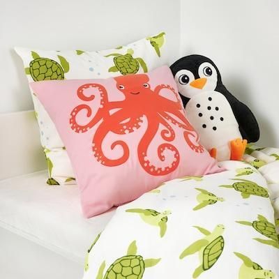 Подушка детская IKEA BLAVINGAD (ИКЕА БЛАВИНГАД). 20528369. Черно-белая 205.283.69 ➜ Пакуємо МИ📦 фото