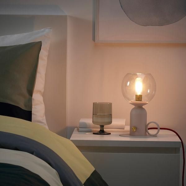Настільна лампа IKEA &Aring;SKMULLER Рожева 505.762.26 505.762.26 ➜ Пакуємо МИ📦 фото