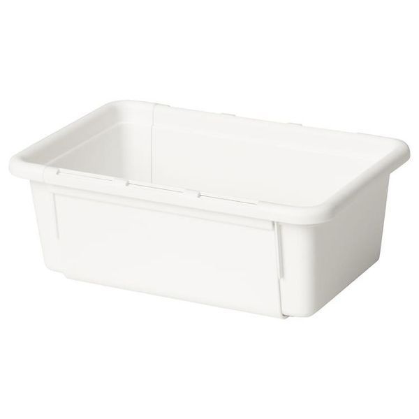 Контейнер выдвижной IKEA KACKLA 25-38x9 см Белый 906.020.49 906.020.49 ➜ Пакуємо МИ📦 фото