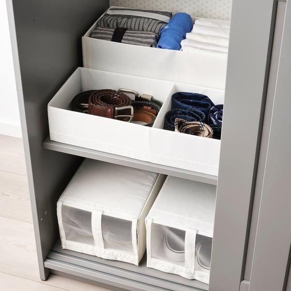 Коробка с отделениями IKEA STUK 20х51х10 см Белая 604.744.30 604.744.30 ➜ Пакуємо МИ📦 фото