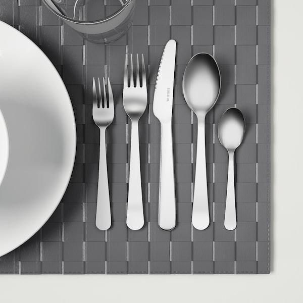 Набор столовых приборов IKEA DRAGON 60 предметов 801.886.54 Серебристый 801.886.54 ➜ Пакуємо МИ📦 фото Набор столовых приборов IKEA DRAGON 60 предметов 801.886.54 Серебристый 801.886.54 ➜ Пакуємо МИ📦 фото