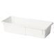 Контейнер выдвижной IKEA KACKLA 25-38x9 см Белый 906.020.49 906.020.49 ➜ Пакуємо МИ📦 фото 1