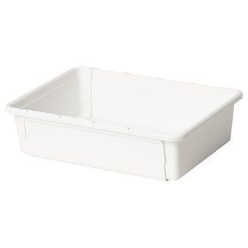 Контейнер выдвижной IKEA KACKLA 25-38x19 см Белый 706.020.50 706.020.50 ➜ Пакуємо МИ📦 фото