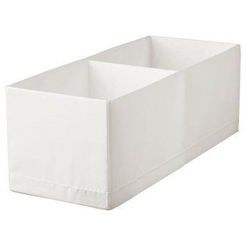 Коробка с отделениями IKEA STUK 20х51х18 см Белая 804.744.34 804.744.34 ➜ Пакуємо МИ📦 фото