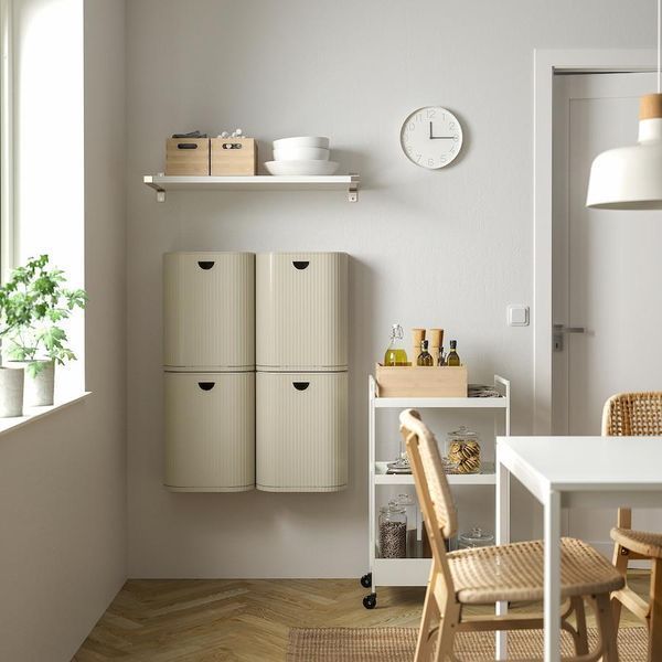 Контейнер для мусора IKEA G&Aring;RDSBUTIK 21 л Серо-бежевый 705.651.99 705.651.99 ➜ Пакуємо МИ📦 фото
