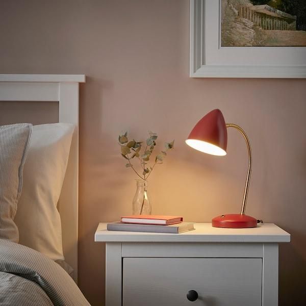 Настольная лампа IKEA ISNÅLEN Красная 805.200.11 805.200.11 ➜ Пакуємо МИ📦 фото Настольная лампа IKEA ISNÅLEN Красная 805.200.11 805.200.11 ➜ Пакуємо МИ📦 фото