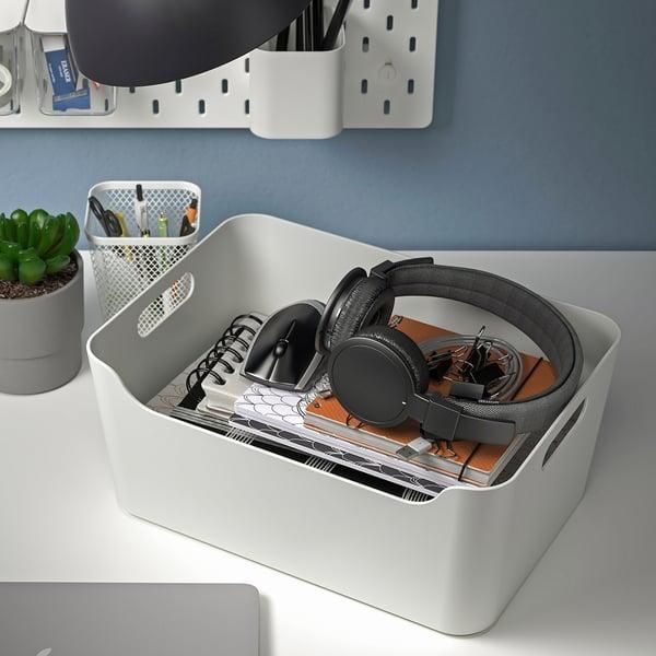 Коробка IKEA UPPDATERA Белая 34х24 см 405.464.71 405.464.71 ➜ Пакуємо МИ📦 фото